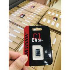 Thẻ Nhớ MicroSD Hikvision Class 10 32GB 64GB Tốc Độ 92Mb/s - Lưu Trữ Ảnh, Video HD, Chống Nước, Phù Hợp Cho Điện Thoại, Máy Ảnh, Camera