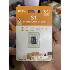 Thẻ Nhớ MicroSD Imou 32GB/64GB - Thẻ Nhớ Chuyên Dụng Cho Camera IP và Hành Trình Ô Tô, Bảo Vệ Kháng Nước, Bụi, Nhiệt Độ Cao