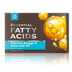 Viên uống hỗ trợ miễn dịch Fatty Acids Siberian Amaranth Oil - Tăng sức đề kháng, bổ sung vitamin E, D3, phù hợp cho người lớn