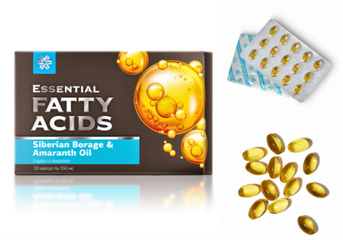 Viên uống hỗ trợ miễn dịch Fatty Acids Siberian Amaranth Oil - Tăng sức đề kháng, bổ sung vitamin E, D3, phù hợp cho người lớn