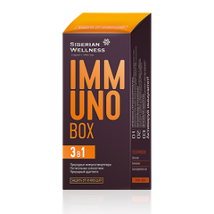 Viên uống tăng cường sức đề kháng Siberian Wellness Immuno Box - Hỗ trợ miễn dịch tự nhiên, bảo vệ sức khỏe hiệu quả cho người trưởng thành