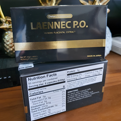 Viên uống nhau thai Laennec P.O. Human Placental - Hỗ trợ trẻ hóa, trắng da, cải thiện nếp nhăn cho phụ nữ trên 30 tuổi