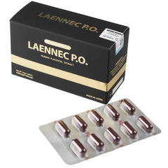 Viên uống nhau thai Laennec P.O. Human Placental - Hỗ trợ trẻ hóa, trắng da, cải thiện nếp nhăn cho phụ nữ trên 30 tuổi