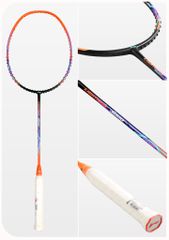 Vợt cầu lông Li-Ning LightNing 3000 Orange AYPQ142-1 - Chất liệu carbon siêu bền, thiết kế tinh tế cho người chơi chuyên nghiệp