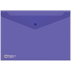Bìa Nút Nhựa Đựng Hồ Sơ Elephant 425A4 - Chất Liệu PP Chống Thấm Nước, Nhiều Màu Sắc Đa Dạng, Tiện Lợi Lưu Trữ Tài Liệu