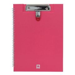 Bìa Trình Ký Đôi Gáy Lò Xo Elephant 1111A4 - Bìa Đựng Tài Liệu Văn Phòng Chất Liệu Nhựa Bền, Nhiều Màu Sắc Hồng, Xanh, Tím
