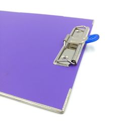Bìa Trình Ký Đơn Nhựa Elephant 1110F Màu Tím - Bìa Đựng Tài Liệu Chất Liệu Cứng, Kẹp Inox Không Gỉ, Tiện Lợi Cho Cuộc Họp