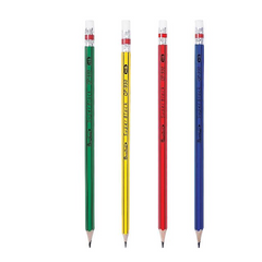 Bút Chì Gỗ HB Quantum QP-930 Có Đầu Gôm Tẩy - Bút Vẽ Sắc Nét, Thân Gỗ Dễ Gọt, Tiện Dụng Cho Học Tập Và Nghệ Thuật