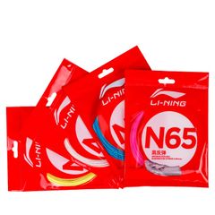 Dây Cước Căng Vợt Cầu Lông Li-Ning N65 - Đường Kính 0.65mm, Trợ Lực 10/10, Độ Nảy Tốt cho Người Chơi Thích Tấn Công