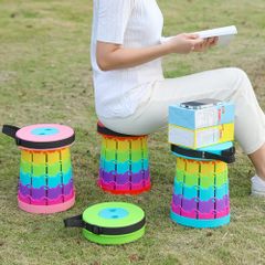 Ghế Nhựa Dã Ngoại Gấp Gọn Tiện Dụng – Chất Liệu Nhựa ABS, Điều Chỉnh Chiều Cao, 150kg, Dễ Dàng Mang Theo, Phù Hợp Với Cắm Trại Và Ngoài Trời