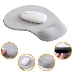 Lót chuột có đệm cổ tay PKA095 Đế chống trượt - Phụ kiện máy tính cho game thủ, chất liệu silicone đàn hồi, thiết kế công thái học