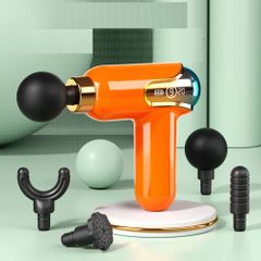 Máy massage mini cầm tay CTFAST LC002 - 9 cấp độ, 4 đầu massage chuyên dụng, giảm đau, thư giãn, sạc pin, thiết kế tiện dụng