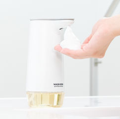 Máy tạo bọt xà phòng tự động Wash Bon Saraya Nhật Bản - Cảm biến thông minh, thiết kế đẹp cho phòng tắm và bếp, giúp rửa tay an toàn
