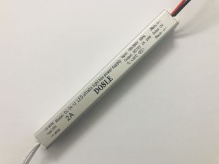 Nguồn Led 2A Dạng Đũa Dosle 24W - Bộ Chuyển Đổi Điện 220V Sang 12V DC Chất Lượng Cao Cho Đèn Led & Thiết Bị Chiếu Sáng