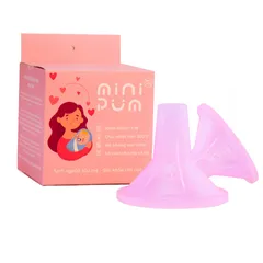 Phễu Kích Sữa Silicon Mini Pum - Tiệt Trùng Cao Cấp, Hỗ Trợ Kích Thích Sữa Tự Nhiên, Phù Hợp Với Mọi Kích Thước Ngực