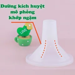 Phễu Kích Sữa Silicon Mini Pum - Tiệt Trùng Cao Cấp, Hỗ Trợ Kích Thích Sữa Tự Nhiên, Phù Hợp Với Mọi Kích Thước Ngực