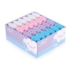 Set 10 Gôm Tẩy Bút Chì Hình Đám Mây Elfen Cute Cloudy Màu Pastel - Đồ Dùng Học Tập Dễ Thương, Chất Liệu An Toàn
