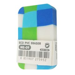 Set 10 Gôm Tẩy Bút Chì Masterart Fancy Eraser ME-09 - Gôm Tẩy Nhiều Màu, Dẻo Dai, Không Bám Bụi, Đồ Dùng Học Tập Chất Lượng