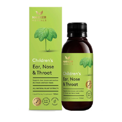 Siro thảo mộc Harker cho trẻ - hỗ trợ tai, mũi, họng, dinh dưỡng tự nhiên, dễ uống, 150ml