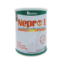 Sữa Bột Dinh Dưỡng Nepro 1 - Hỗ Trợ Người Bị Thận, Hộp 400g & 900g, Dinh Dưỡng Thiết Yếu, Hỗ Trợ Kiểm Soát Urê Huyết