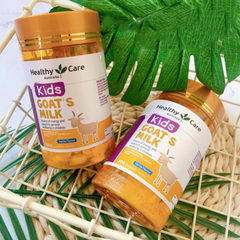Sữa Dê Cô Đặc Dạng Viên Goat Milk Healthy Care Úc - Bổ Sung Dinh Dưỡng, Hương Vị Socola & Vani, 300 Viên, Dành Cho Mọi Lứa Tuổi