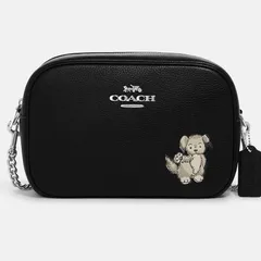 Túi đeo chéo nữ Coach CC791 Jamie Camera Bag With Happy Dog Black Multi