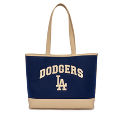 Túi tote MLB Varsity Canvas LA Dodgers 3AORL103N-07NYS màu xanh navy