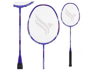 Vợt Cầu Lông Kamito Stark Power 100 - Vợt Dễ Chơi Cho Người Mới, Màu Xanh & Hồng, Thân Vợt Carbon Siêu Cứng