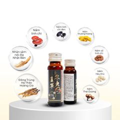 Nước Uống Đông Trùng Hạ Thảo Tochukasou GX Reiperfect - Bổ Sung Dinh Dưỡng, Tăng Cường Sinh Lực 2000mg, Hỗ Trợ Sức Khỏe 50ml