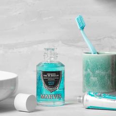 Nước Súc Miệng Marvis Anise Mint 120ml - Sảng Khoái, Làm Trắng Răng, Không Chứa Cồn - Chăm Sóc Răng Miệng Từ Ý