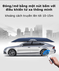 Ô Che Nắng, Che Mưa Xe Hơi Thông Minh Dingku - Giải Pháp Hiện Đại Bảo Vệ Xe Khỏi Nắng Mưa, Thiết Kế Tiện Dụng, Điều Khiển Từ Xa