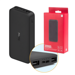 Pin Sạc Dự Phòng Xiaomi Redmi 20000mAh - Sạc Nhanh 18W, 2 Cổng USB, Thiết Kế Gọn Nhẹ, Dùng Được Trên Máy Bay