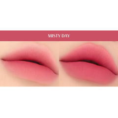 Son thỏi 3CE Blur Matte Lipstick Mịn Lì Màu Misty Day - Hồng Tím Sang Trọng, Dưỡng Ẩm, Lên Màu Chuẩn, Phù Hợp Mọi Làn Da Nữ