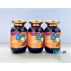Kẹo bổ mắt cho bé Spring Leaf Aussie Lutein Kids Gummy vị dứa - Bổ sung Lutein cho thị lực và phát triển não bộ từ 2 tuổi trở lên