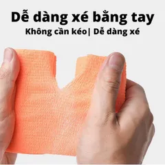 Băng Keo Thể Thao Cao Su Non Tự Dính - Bảo Vệ Cổ Chân, Tay, Đầu Gối Cho Người Chơi Thể Thao Cường Độ Cao