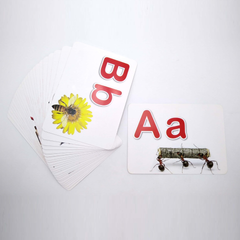Bộ Thẻ Flashcard Dạy Bé Bảng Chữ Cái Tiếng Anh - 27 Thẻ Học Thông Minh Với Hình Ảnh Sống Động, Phương Pháp Glenn Doman