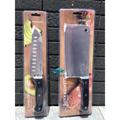 Dao làm bếp đa năng Lock&Lock Santoku CKK920/CKK921 - Lưỡi thép không gỉ, tay cầm ABS chắc chắn, cho chế biến món ăn dễ dàng và an toàn