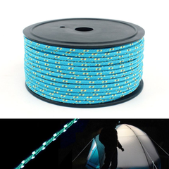 Dây Phản Quang 50m - Dây Buộc Lều Cắm Trại & Dây Phơi Chắc Chắn, Dễ Nhận Diện Ban Đêm, Chất Liệu Polyester Bền Bỉ