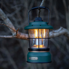 Đèn Bão Cắm Trại Sunrei Phong Cách Retro - Đèn LED Dã Ngoại Nhiều Màu Sắc, Thiết Kế Chịu Nước Cho Không Gian Ấm Áp