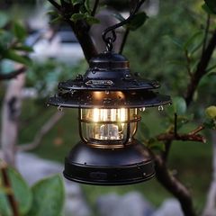Đèn Cắm Trại Chiếu Sáng Ngoài Trời Pin Sạc Dáng Cổ Điển CLS - Bền Bỉ, Chống Gỉ, 3 Chế Độ Ánh Sáng - Phụ Kiện Dã Ngoại Hoàn Hảo
