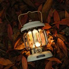 Đèn Cắm Trại Pin Sạc Kiểu Cổ Điển - Đèn Trang Trí Bàn & Treo, Chống Nước IPX4, Dimming Light Mode, Sáng Nhẹ Nhà Và Dã Ngoại