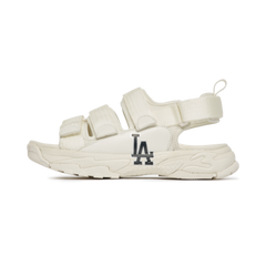 Dép sandal MLB Chunky LA Dodgers 3ASDCSS33-07IVS màu trắng