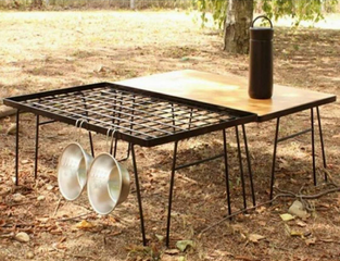 Kệ Để Đồ Dã Ngoại 2 Tầng Gấp Gọn Campingmoon T-230-2TP - Thiết Kế Tiện Dụng Kèm Túi Đựng, Chịu Tải Trọng 20kg