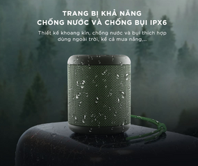 Loa Bluetooth Chống Nước Remax Warriors RB-M56 - Thiết Kế Mini, Âm Thanh Chất Lượng 10W, Bluetooth V5.0 Ổn Định, Khả Năng Chống Nước IPX6