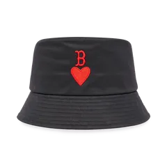 Mũ MLB Heart Bucket Hat Boston Red Sox 3AHTH013N-43BKS
