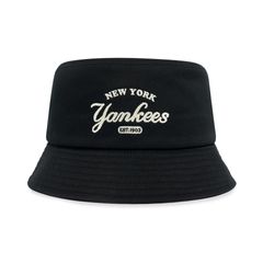 Mũ MLB Varsity Lettering Bucket Hat New York Yankees 3AHTV013N-50BKS