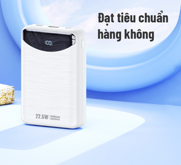 Sạc Dự Phòng Remax RPP-68 20000mAh Sạc Nhanh 22.5W - Thiết Kế Siêu Mỏng, Nhiều Cổng Sạc, Tương Thích Nhiều Thiết Bị