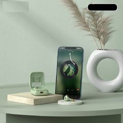 Tai nghe Bluetooth Remax TWS-38 Retro - Âm thanh sống động, chống ồn hiệu quả, kết nối Bluetooth 5.0, màu xanh cổ điển hấp dẫn