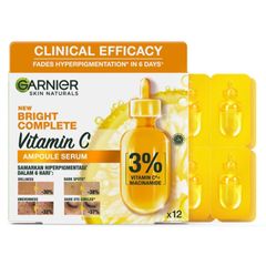 Tinh chất Garnier Bright Complete Vitamin C Ampoule Serum hỗ trợ làm sáng da