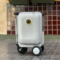 Vali điện thông minh Airwheel SE3S 20L - Xe kéo tự động với tốc độ 13km/h, thiết kế tiện lợi, âm nhạc Bluetooth, khóa TSA an toàn